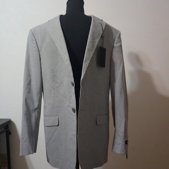 New DKNY Men's Grey  Suit Separate Sport Coat Blazer Jacket 42R - Picture 1 of 9